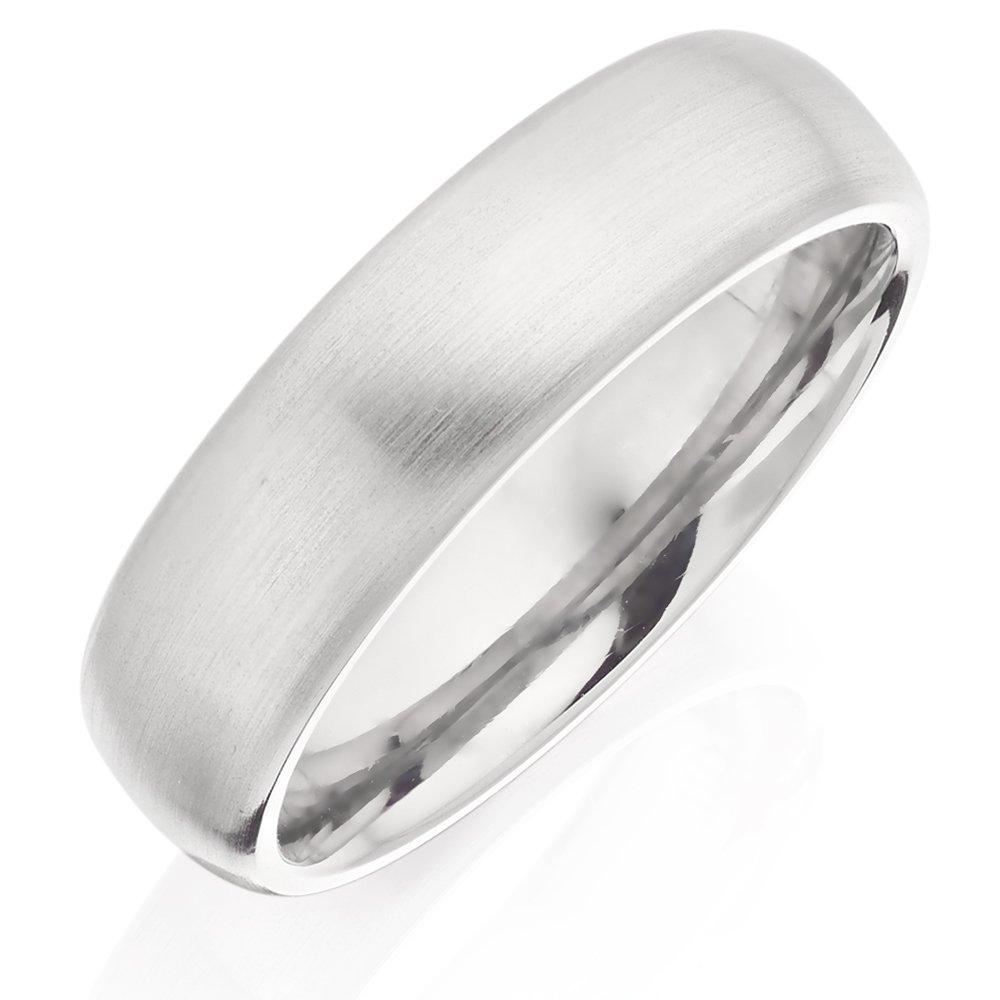 Titanium Brushed Men's Ring